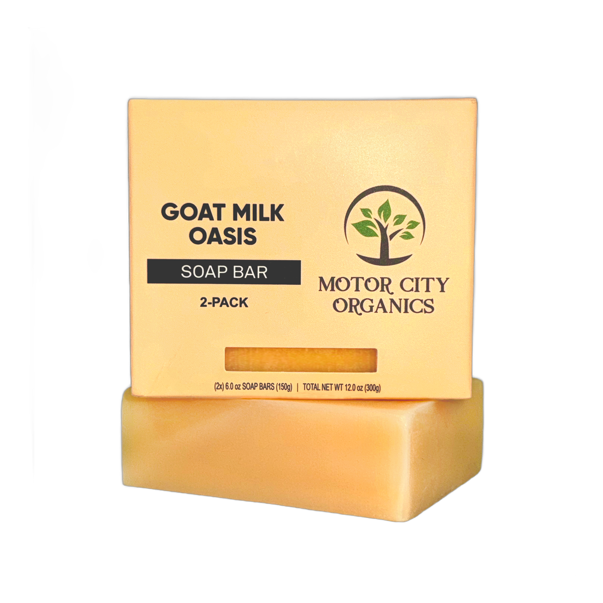 Goat Milk Oasis Bar Soap (2-Pack)